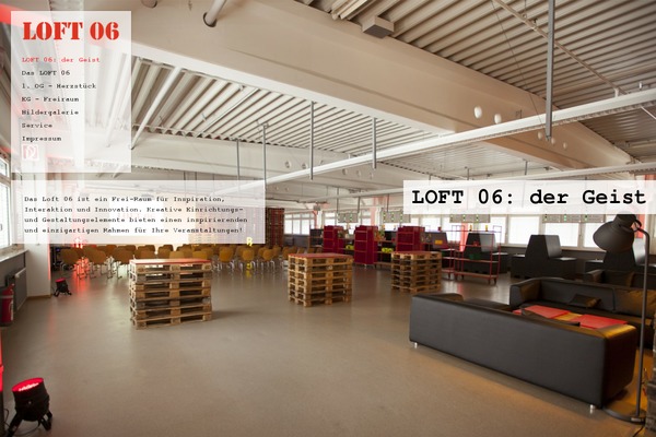 Bigformat theme site design template sample