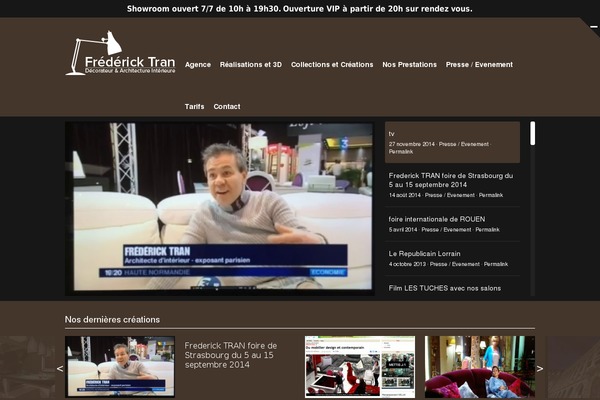 Synch theme site design template sample