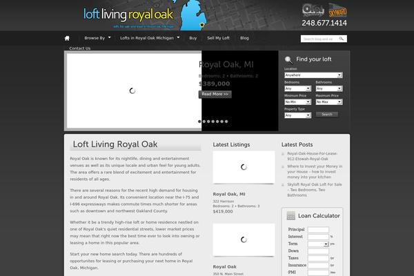 Site using Infinite-Scroll plugin