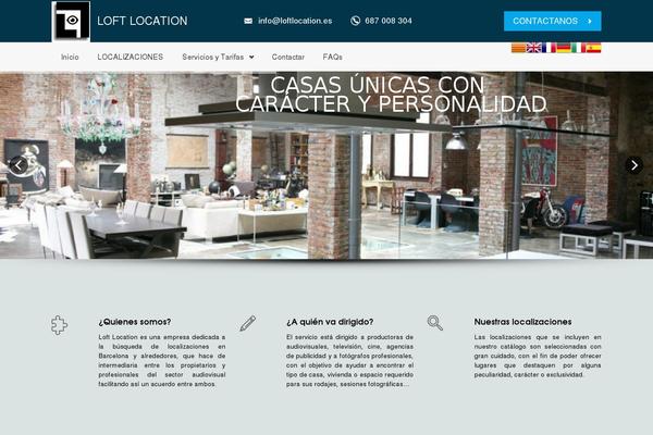 Realia theme site design template sample