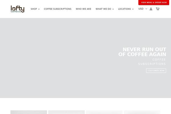 Oxygen theme site design template sample