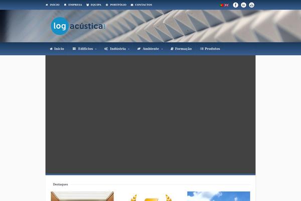 Alpha theme site design template sample