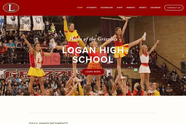 Nevia theme site design template sample