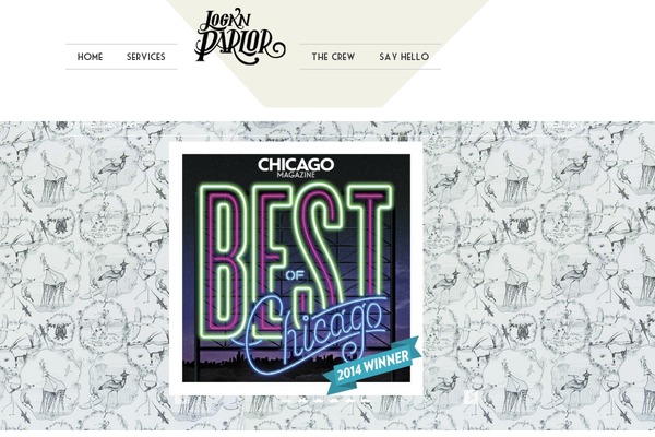 Barbershop theme site design template sample