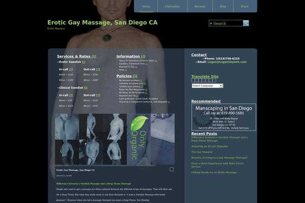 Piano Black theme site design template sample