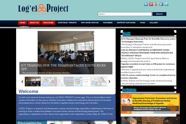 Channel theme site design template sample