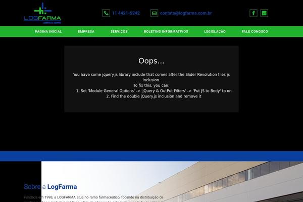 logfarma.com.br site used Logfarma