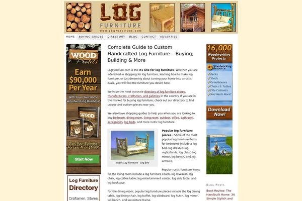 Thesis 1.8.5 theme site design template sample