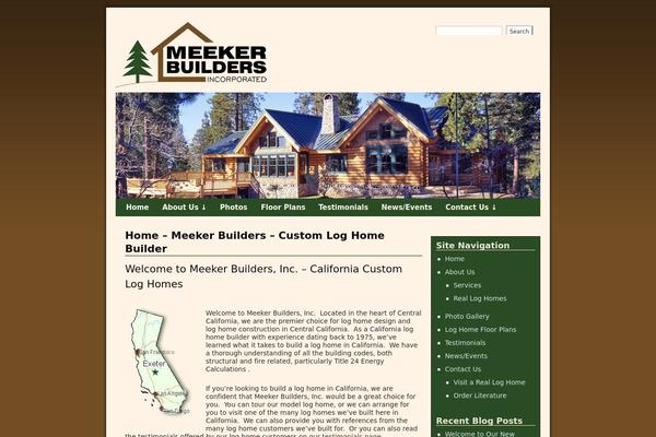 Weaver theme site design template sample