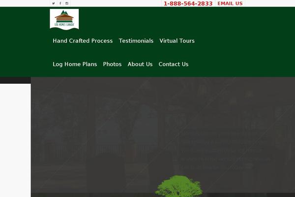loghomescanada.com site used Loghomescanada