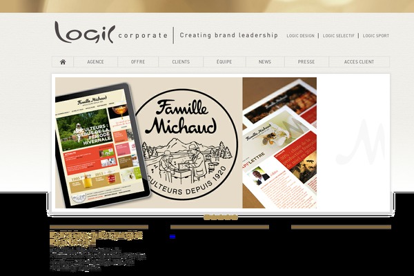 Portfolium theme site design template sample