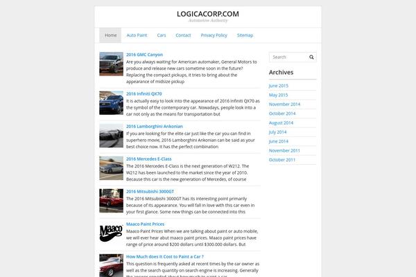 Fasthink theme site design template sample