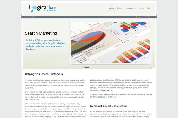 Reason theme site design template sample