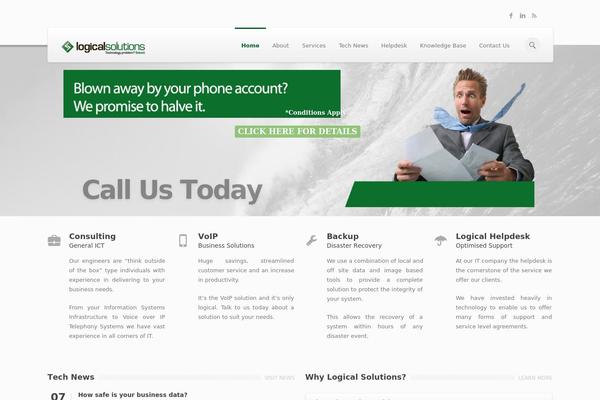 Stark theme site design template sample