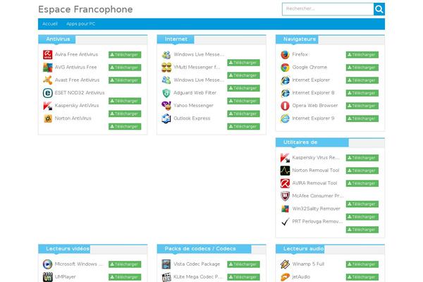 logicielgratuit theme websites examples