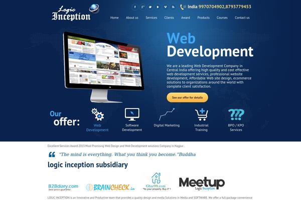 Doover theme site design template sample