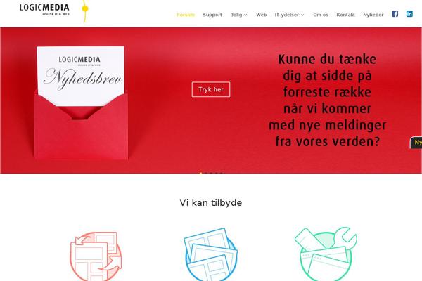 logicmedia.dk site used Divi-space-child
