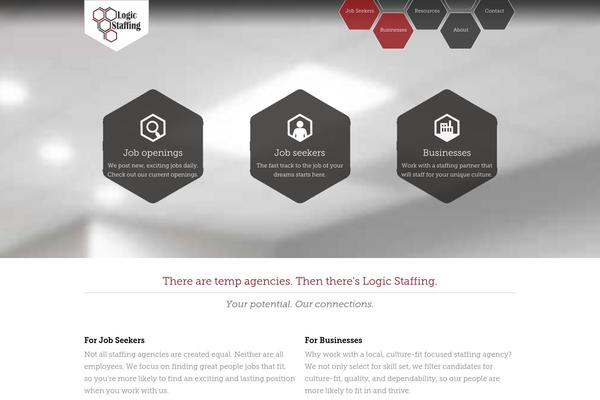 logicstaffing.net site used Di_theme