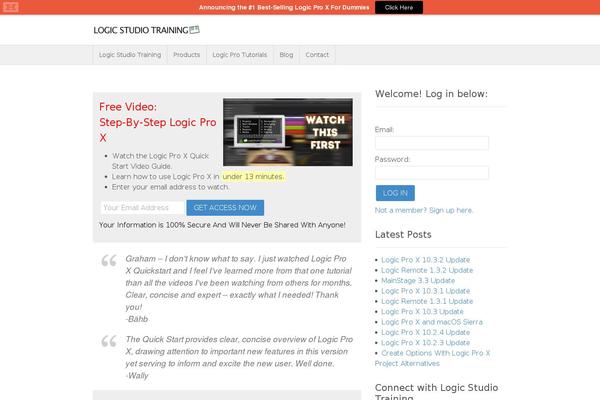 Site using Storefront-parallax-hero plugin
