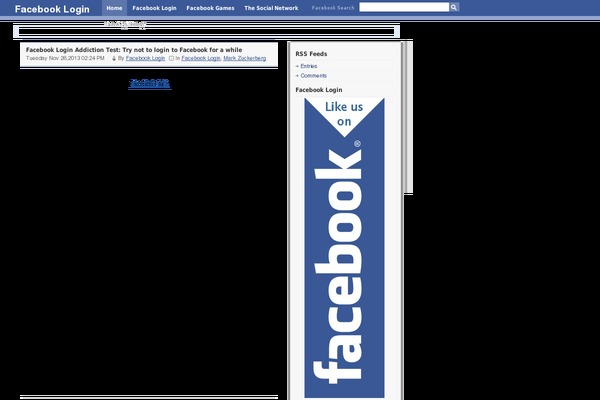 loginfacebook.org site used Facebookwb