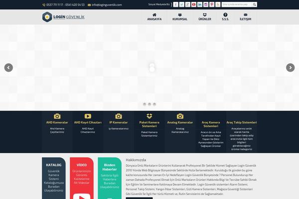 Safirkurumsal theme site design template sample