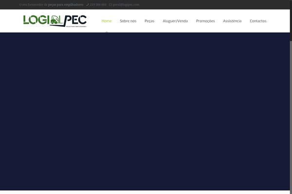 Magnetic theme site design template sample