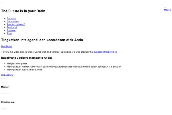 Blog theme site design template sample