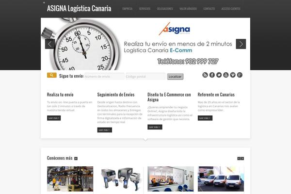 logisticacanaria.es site used Valencia