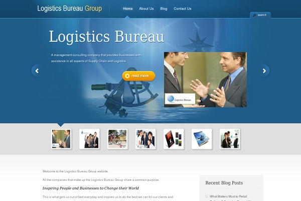 TheCorporation theme site design template sample