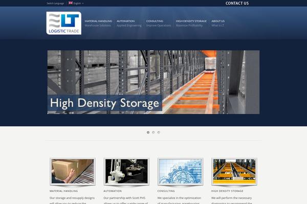 Karma theme site design template sample