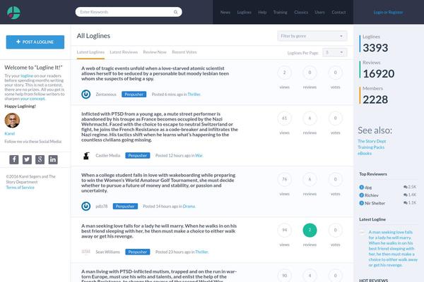 Site using WPQA plugin