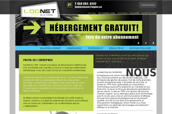 lognet.ca site used Lognet