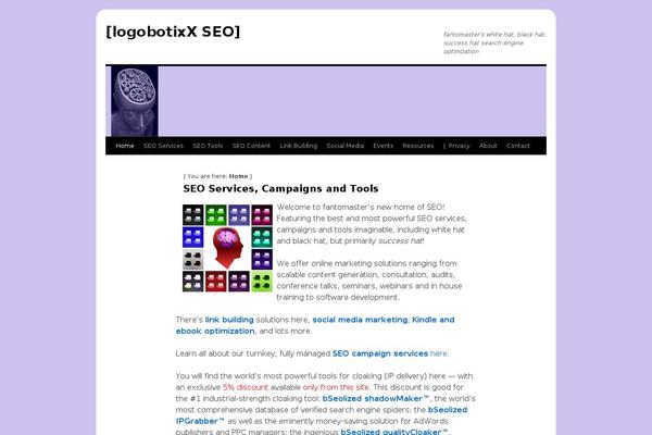 Site using Responsive TwentyTen plugin