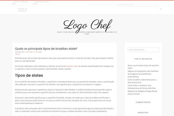 Avant theme site design template sample