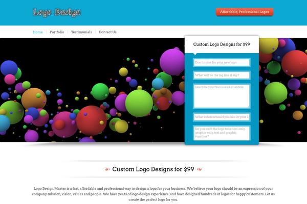 Blackriders theme site design template sample