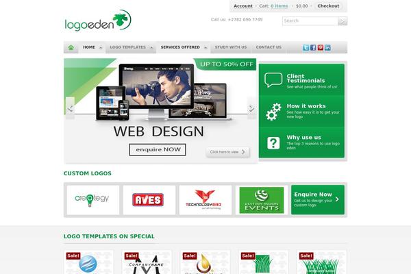 Sliding theme site design template sample