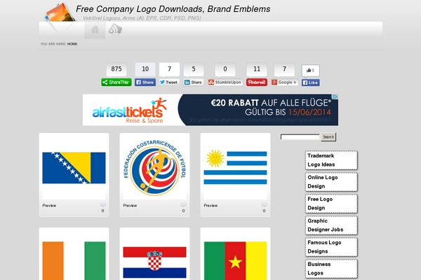 Pingraphy theme site design template sample