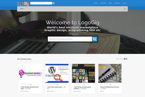 Pricerrtheme theme site design template sample