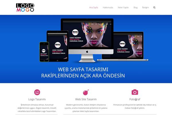Impreza theme site design template sample