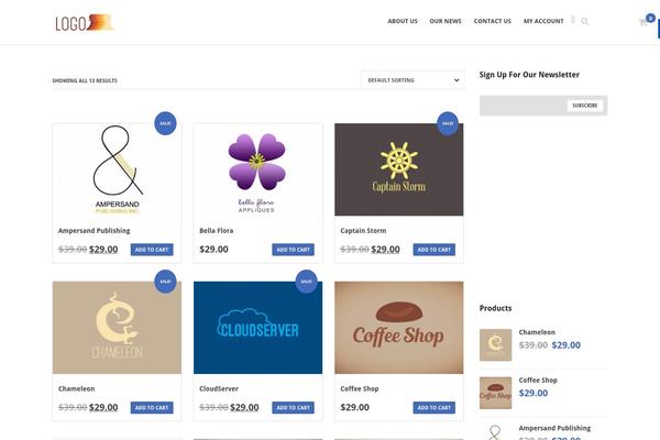 Immensely theme site design template sample