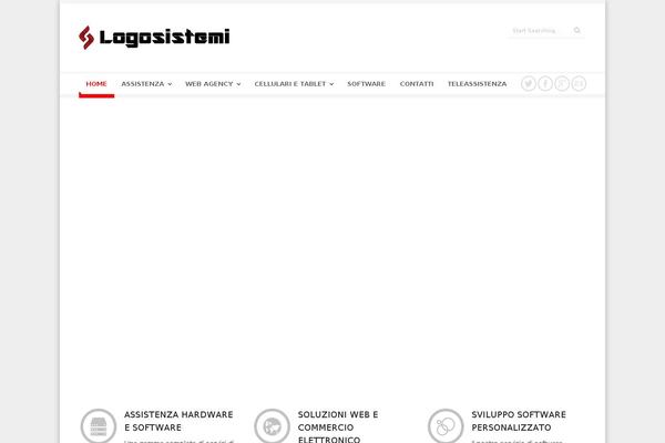 Corporative theme site design template sample