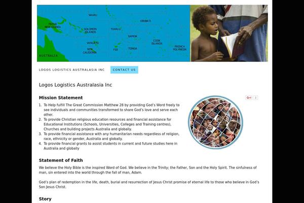 Thesis 1.8.5 theme site design template sample