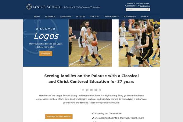 Logos theme site design template sample