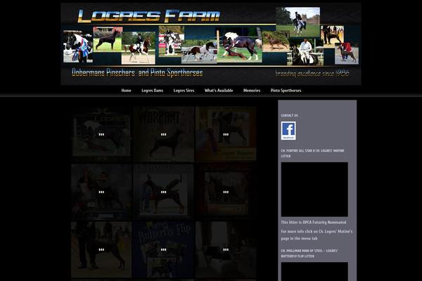 logresdobermans.com site used Photocrati