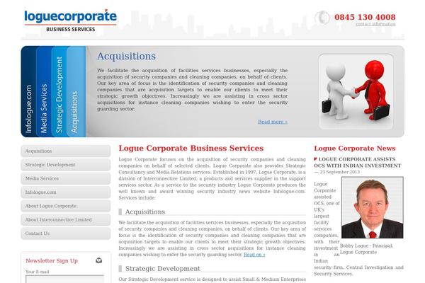 loguecorporate.com site used Loguecorporate