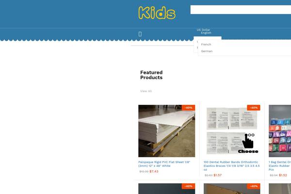 Site using Martfury-addons plugin