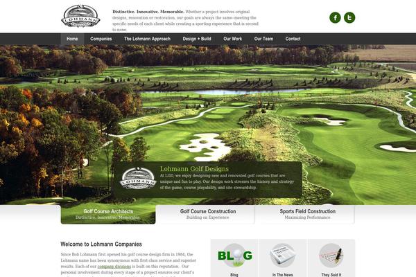 Impression theme site design template sample