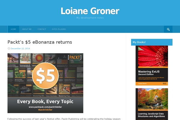 loianegroner.com site used Wp Responsive