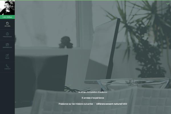 Empathy theme site design template sample