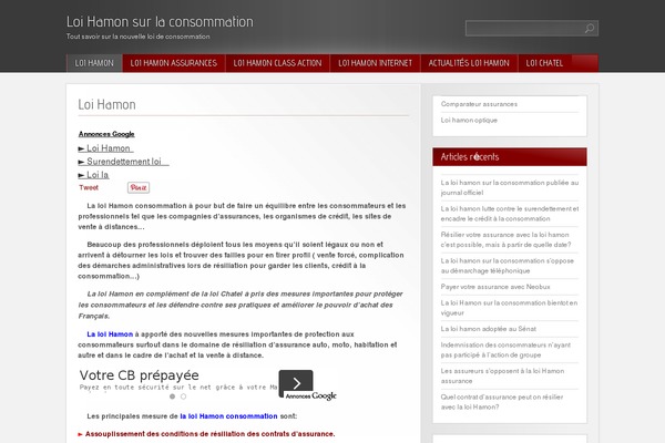 Red Modern theme site design template sample